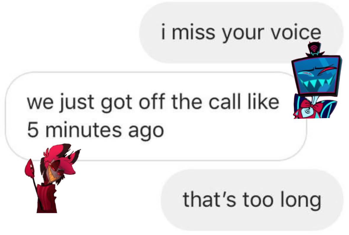 AVmediaAU's tweet photo. #hazbinhotel #radiostatic https://t.co/4oED25DcAM