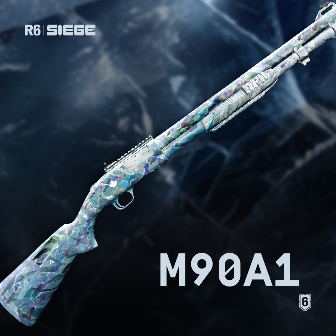 Rainbow6Game's tweet photo. 🎁Celebrate 40 Years of Ubisoft with Rainbow Black Ice skins! Available until October 6th, make it a Birthday to remember for everyone! https://t.co/mDe5TfkqtY