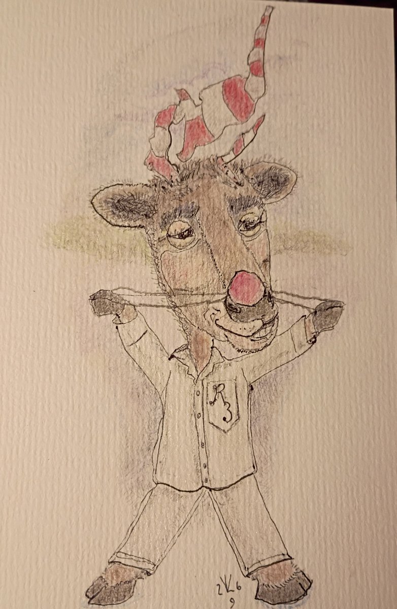 GinnySelem89278's tweet photo. Last Tuesday's environmental #ShapeChallenge with @ADsaxist and @StudioTeaBreak ...
Ralph reindeer was so excited to get his Rudolph nose and PJ's that he had ordered online.....
87. https://t.co/LWBZYHwK1D