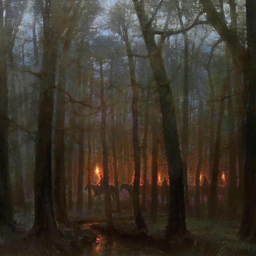 DailyClassicArt's tweet photo. Brent Cotton - "Search Party" (2013) https://t.co/ntm0CzwY9r