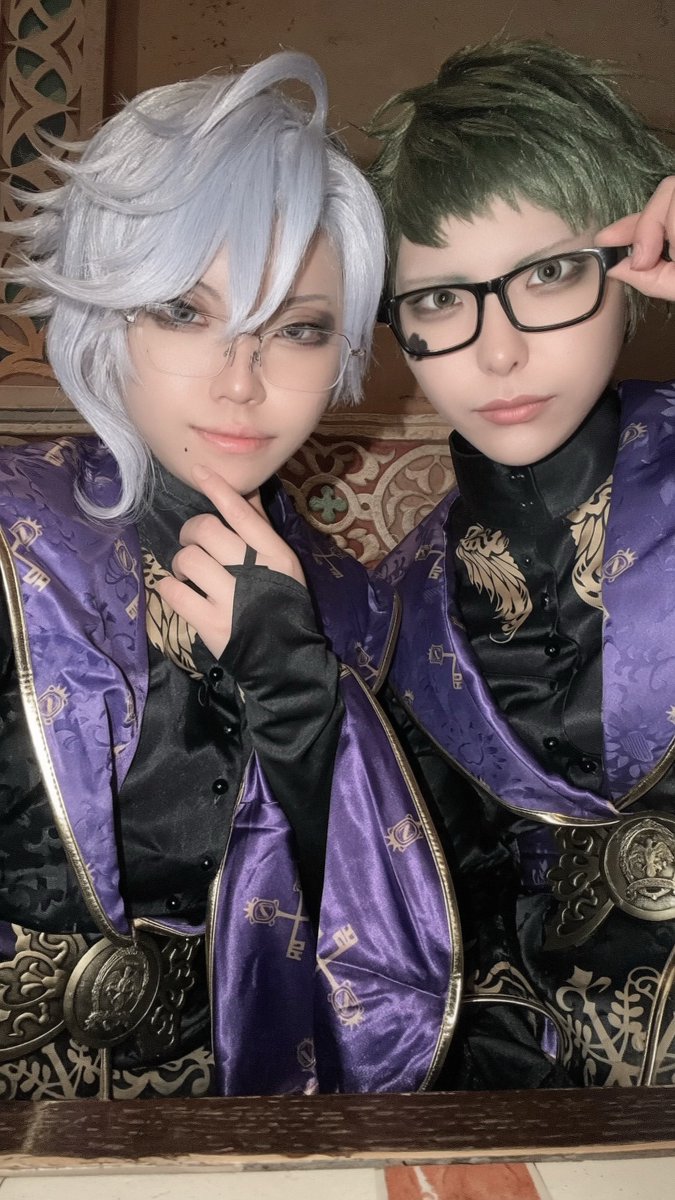zui_nsk_'s tweet photo. 昨日は👓コンビでした🤍ྀི
トレイ初出し😌
#Dハロ仮装2026 https://t.co/EYxobv5J6z