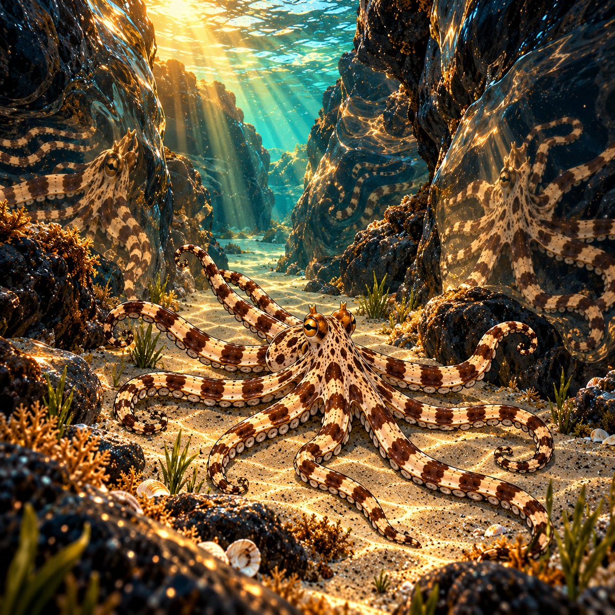 airamcita's tweet photo. One octopus. An entire cast of suspects. ๐๐ญ
#NaturesCaseFiles #MimicOctopus #ThaumoctopusMimicus #Octopus #Shapeshifter #AnimalMimicry #MarineBiology #OceanLife #UnderwaterWorld #AnimalBehavior #AnimalFacts #WeirdAnimals #AmazingAnimals #OceanScience #NatureDocumentary https://t.co/dQopduVeZK