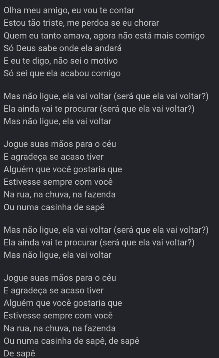 bethhbi's tweet photo. Essa música sou eu https://t.co/p3AQZ6nsMj