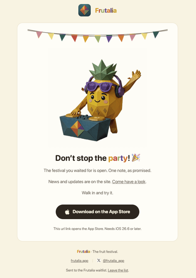 anettodev's tweet photo. waiting list mail sent https://t.co/mIydG5GcT0