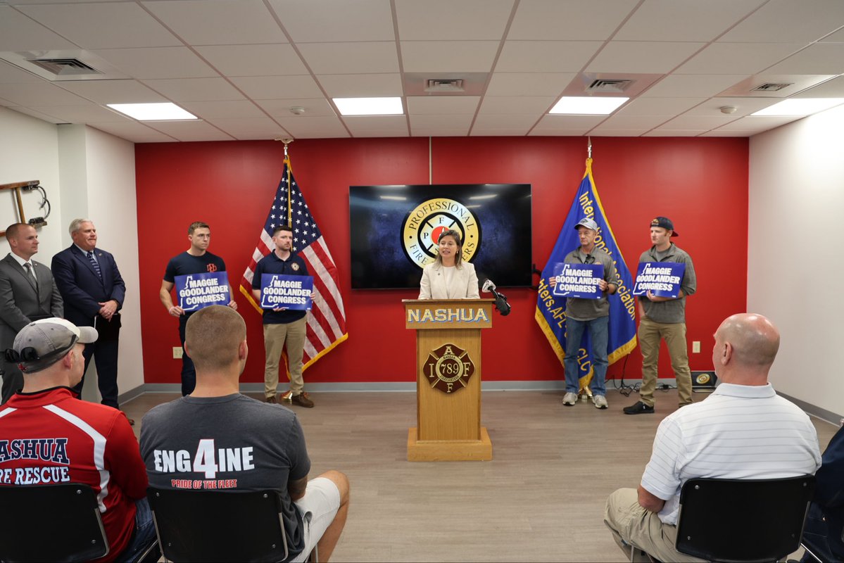 MaggieG603's tweet photo. Thank you, @PFFNH, for putting your trust in me. You are true heroes, and I promise to always work with and for you.🇺🇸 https://t.co/8gYwPu24Z7