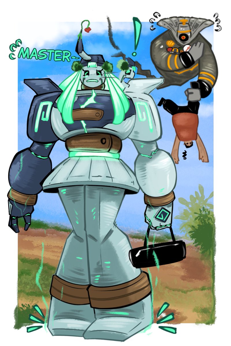 BUCKNM05's tweet photo. DA BIG GIRL 👻🗿
#oc #pokemon #Golurk https://t.co/UaMmKSjBZx