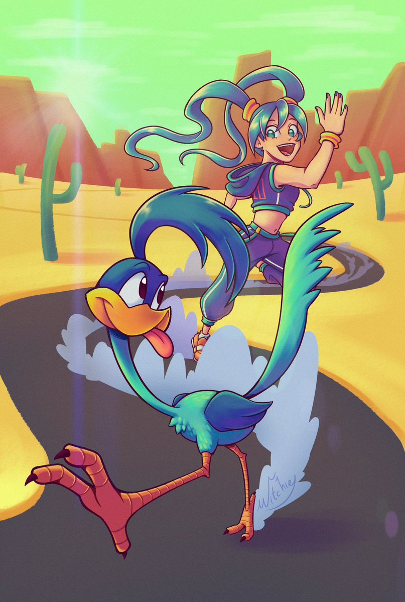wannabewitchie's tweet photo. I was inspired 

#coyotevsacme #roadrunner #hatsunemiku https://t.co/zFKLcCqPFq