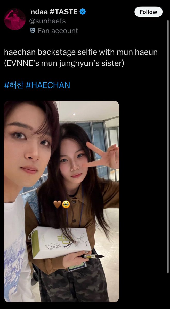 haechisus's tweet photo. “it’s fine when >>>I<<< post noncelebs” https://t.co/11Frc2W3hn