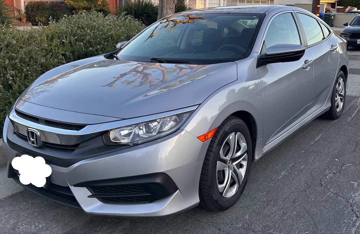 ManifestFunds's tweet photo. Bought a 2016 honda civic from family friend for $5K - 12,900miles

Im going to run this thing into the ground https://t.co/BW60PdD63g