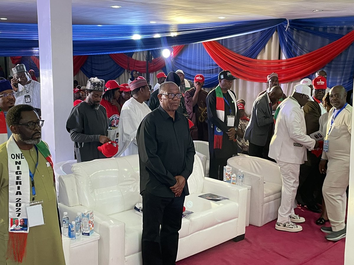 OneNigmovement's tweet photo. 📸Shots from the inauguration 🤩

Peter Obi and Kwankwaso 2027 ✌️ ✅ https://t.co/chAawuzh37