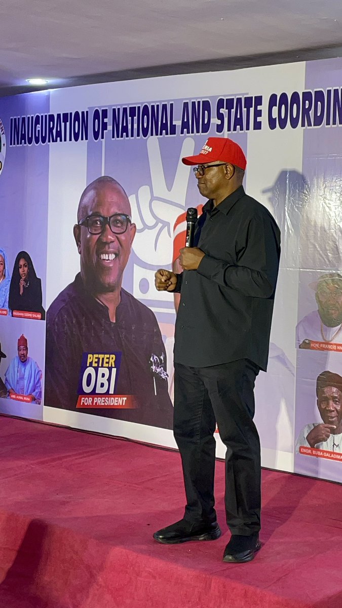 OneNigmovement's tweet photo. 📸Shots from the inauguration 🤩

Peter Obi and Kwankwaso 2027 ✌️ ✅ https://t.co/chAawuzh37