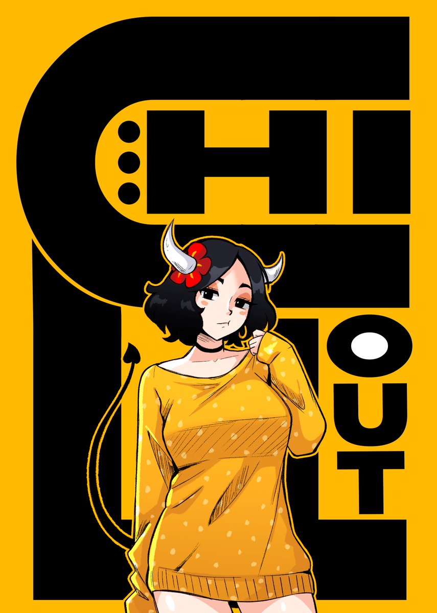 rickl1n's tweet photo. Just chill
#illustrationㅤ #characterdesignㅤ #OC https://t.co/JKtjXTYcpK