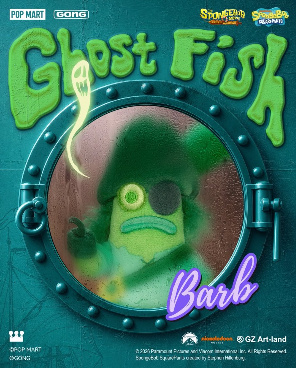 FunkoPOPsNews's tweet photo. Do you want to be bottom buddies? Barb arrives from the deep .. appearing at popmart 10/02!

#SpongeBobSquarePants #Barb #FunkoPOPNews https://t.co/5nyRljHS0k