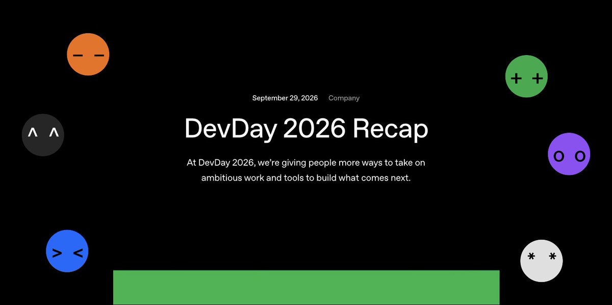 withashutos's tweet photo. OpenAI just gave AI agents their own computers.

Mine still can't find my .env file.

DevDay just wrapped. 20+ launches. Here's the one that matters, the one that costs you, and the sleeper 👇

1. Dots (the one that matters)
Always-on agents inside ChatGPT. Each one gets its own cloud computer and browser and works 24/7 toward a goal you set.
On Pro and Business Premium plans.

2. Ultrafast (the one that costs you)
Up to 8x faster in Codex (300 tokens/sec), 6x in the API.
Price: 6x the standard API rate.
Speed is the new upsell.

3. GPT-6.1 Sol (the sleeper)
Near-Astra intelligence at a fifth of Astra's token price.

Me, reading this:
My agent: working 24/7 on its own cloud computer
Me: still restarting the dev server

The lesson for builders: the model race is now a pricing race. Same week Anthropic shipped a cheaper-to-run Sonnet, OpenAI shipped a cheap Sol and an expensive fast lane.

Pick models per task, not per brand.

Would you pay 6x to get answers 6x faster?
