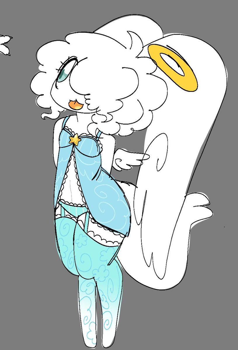 Sweetpuremeat's tweet photo. [#PROSAKEN] 

I don't know what's so "Erotic" (whatever dat means...) about my sleepwear, it's perfectly fine! (⁠ㆁ⁠ω⁠ㆁ⁠) https://t.co/IojnnCQS2v