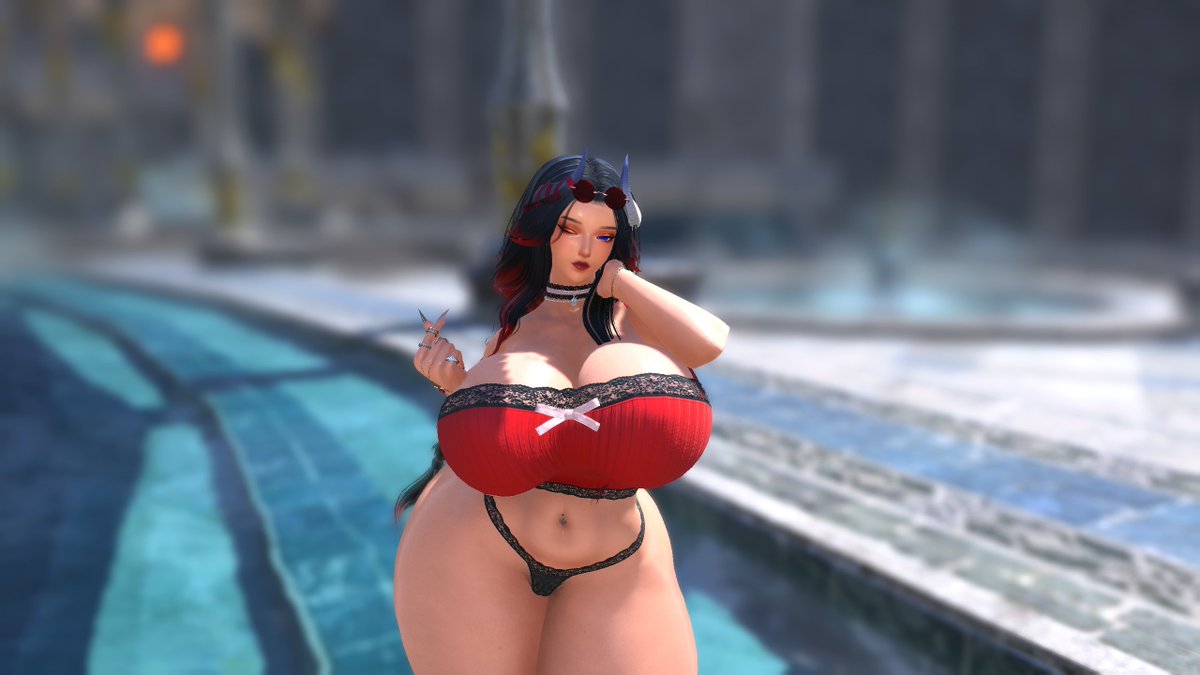 RoseGarnetXIV's tweet photo. An older pose I made on my other OC but never shared anywhere~ https://t.co/SJaU94Zesk