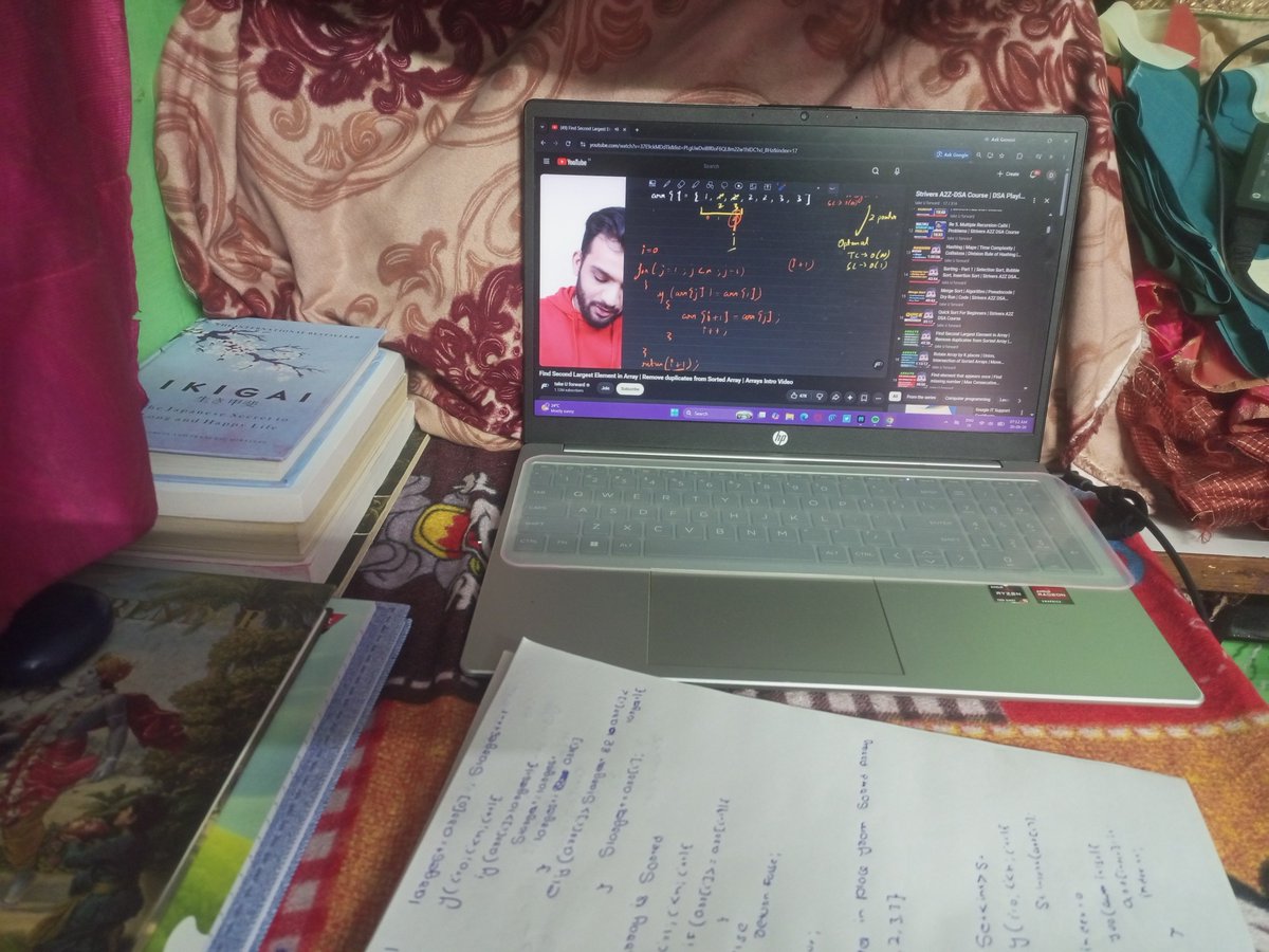 dev_190207's tweet photo. Day-9 of learning DSA
Today topic is array https://t.co/vEfJgWIMB4
