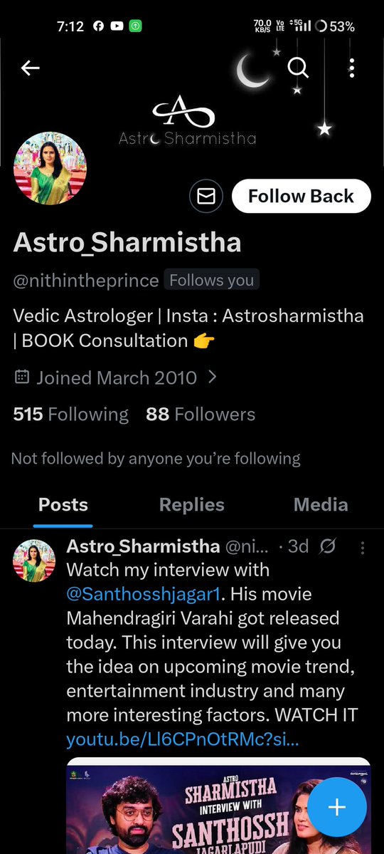 Co2_4u's tweet photo. @AstroSharmistha @himantabiswa Mam it's third time I am getting followed ..it seems there are lot of imposters in your name. https://t.co/yAYoffXmps