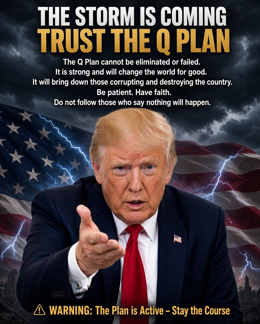 RFK_TruthArmy's tweet photo. The Q Plan is not a fleeting rumor or a temporary slogan—it is a deliberate, multi-layered strategy designed to expose and dismantle the deep networks of corruption that have long operated in the shadows of power. For years, those who control media narratives, financial systems, and political institutions have worked to keep the public distracted, divided, and discouraged. They tell you that nothing will change, that justice is impossible, and that the forces destroying the country are too powerful to confront. Yet the Plan stands as living proof that truth has a way of rising, no matter how carefully it is buried.
This is not about blind loyalty or empty hope. It is about recognizing that real change requires patience, discipline, and unwavering faith in a process larger than any single person or election cycle. The Storm is not chaos for its own sake—it is the necessary clearing of what has been allowed to fester for far too long. Those who have enriched themselves by weakening the nation, by selling influence, by silencing dissent, and by eroding the foundations of liberty will face accountability. The Plan was never meant to be eliminated or failed because it was built on principles that outlast any temporary setback: transparency, justice, and the restoration of power to the people.
Wisdom begins when we stop reacting to every headline and start discerning the larger pattern. The voices that constantly insist “nothing is going to happen” are often the same voices that benefit from public despair. They fear a population that remains calm, informed, and resolute. True strength is found in the quiet decision to trust the process, to refuse the bait of division, and to hold firm even when the storm clouds gather. History shows that every genuine transformation of a nation has required exactly this kind of steadfastness—people who refused to abandon the long game when the short game looked lost.
The Q Plan is strong precisely because it does not depend on perfect conditions or instant results. It operates through layers of exposure, legal processes, and the gradual awakening of ordinary citizens who finally see the patterns for themselves. When the truth becomes undeniable, the systems of corruption begin to collapse under their own weight. That is how nations are healed—not by rage alone, but by clear-eyed persistence and the courage to wait for the right moment.
Be patient. Have faith. Do not let those who profit from hopelessness convince you that the work is in vain. The storm is not a fantasy; it is the inevitable consequence of truth finally meeting power. And when it fully arrives, the country will not simply recover—it will be fundamentally changed for the better.
What do you believe is the most important quality people need right now—patience, courage, or the ability to see beyond the daily noise—and why?
ⓘ It will not take much time at all to confirm whether your QFS account has already been activated and is fully available for use. Click the link below right away and reach out immediately in order to complete this confirmation process for you.
👇👇
https://t.co/EpU29VnJ5O