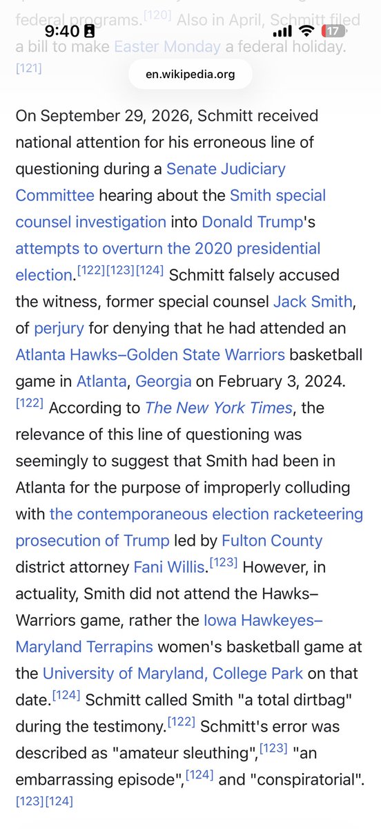StephenLevin33's tweet photo. @Eric_Schmitt Your Wikipedia page now has the whole episode chronicled for posterity https://t.co/abSnmpEl1P
