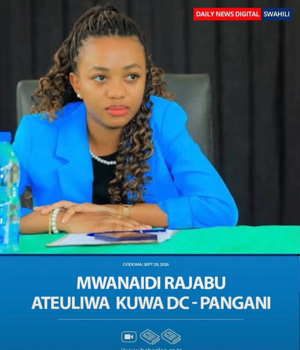 mangekimambi's tweet photo. Huyu ni shemeji yake na makamu wa Rais haram, Deo Ndejebi… Yani huyu ni mdogo wa baba mmoja na mama mmoja  wa Subira mke wa Deo. Yani huyu ni binti wa mwisho wa Adadi…. 

Mtoto mdogo huyu, hajui A wala B…

Nchi imetekwa na kundi dogo. It’s time to fight. 

Yani wanahakikisha nchi nzima imeshikwa na familia zao au close friends tu, sisi wengine tunakamuliwa. 

Alafu Watanzania wenyewe wako busy na upumbavu wa linda mgongo wako. Hivi huu ustupid tutaacha lini? Wanaweka wananchi  busy na trend za kipuuzi huku wao kimya kimya wanainyonya nchi na familia zao.  Imagine mambo kama haya yanaendelea Watanzania wanatolewa focus na upuuzi 

This is why CCM wanang’ang’ania nchi ni ili mpaka wajukuu zao waje kututawala kama hivi….

Ila mijitu ya CCM sijui ni mi zero brain kiasi gani, mijitu imesota huko CCM miaka na miaka ila position za maana wapeana wenyewe CCM mtandao na familia zao, yenyewe imebaki kufanya uchawa kama mazuzu.