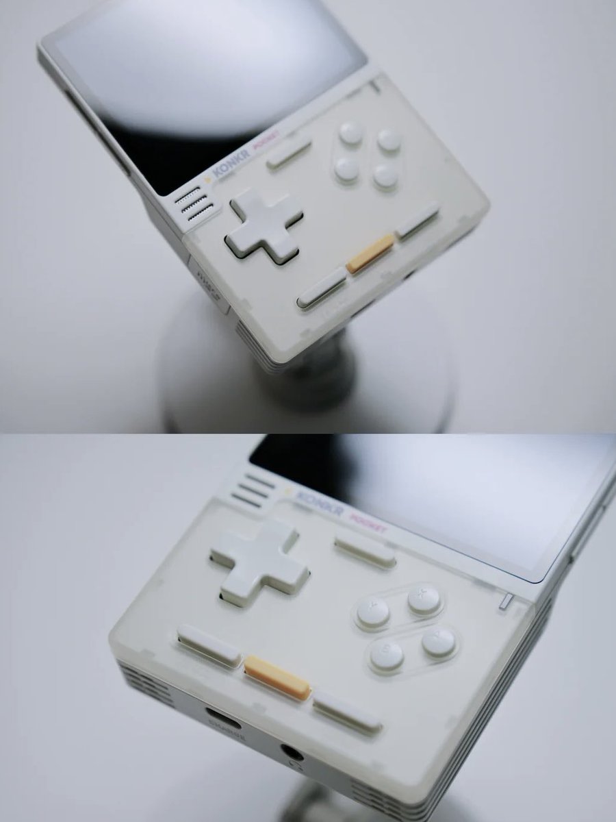 KeepRetro's tweet photo. 4:3 Perfect Display! Konkr Pocket Block Game Handheld. https://t.co/LU0XXotgPe