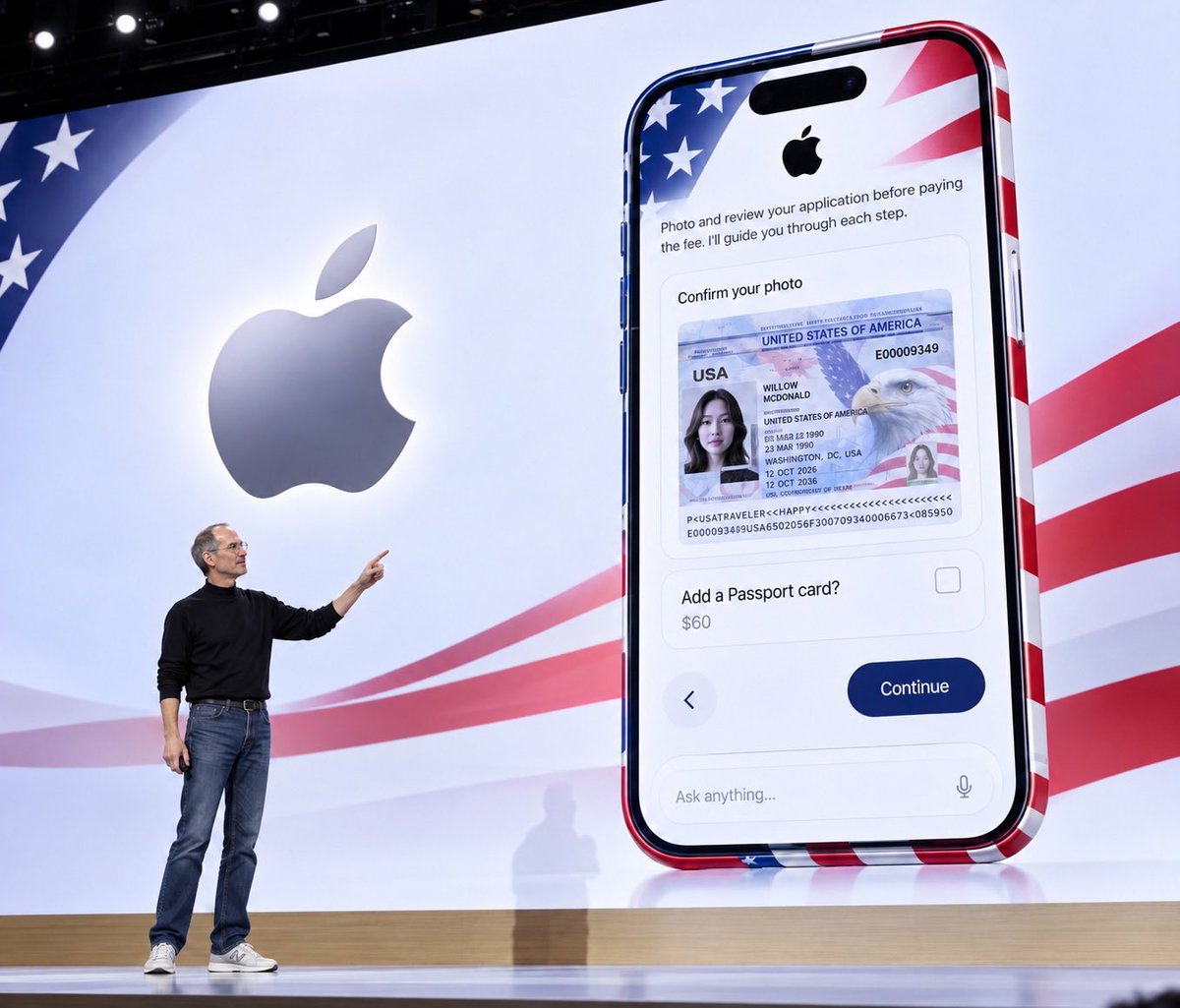 ThomasJones47's tweet photo. DISCUSSION❔ 

If Steve Jobs were alive today, do you think he would’ve been in the room with President Trump and today’s biggest tech leaders discussing the future of Artificial Intelligence… or as we now call it, ‘Super Intelligence’? https://t.co/jEpoJZd26h