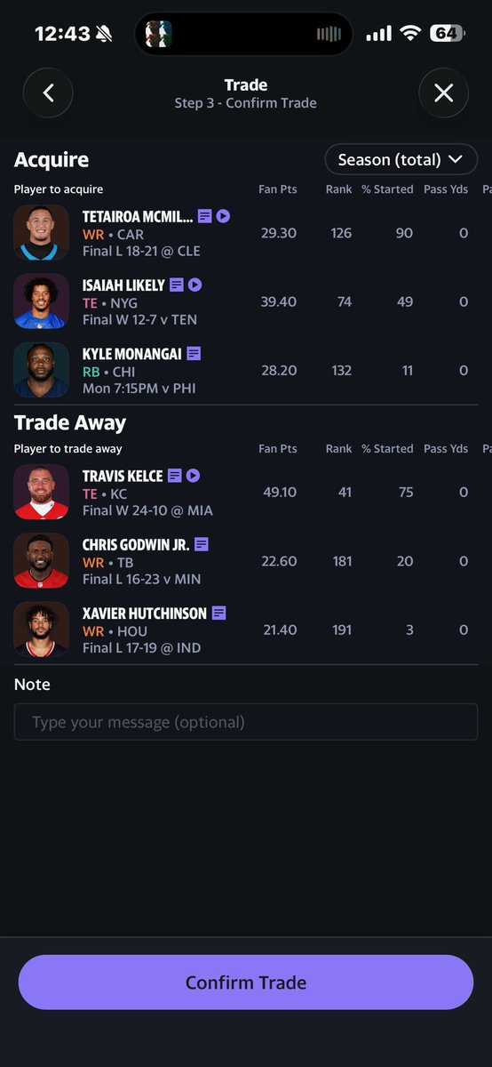 JLaskonis11's tweet photo. @SleeperNFL @SleeperSaints @SleeperCowboys https://t.co/TW8otKbq7W