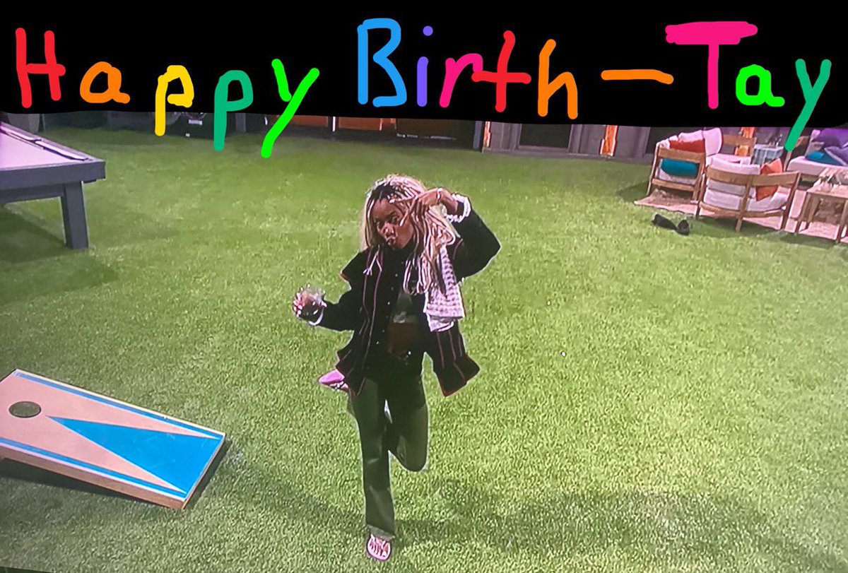 Tad4uk's tweet photo. #BB28 #tay28 #bb28 #BigBrother #TaylorBrown #Tay 

#Taylor.   Happy Birthday 🎈🎉🎂🎊🎁 &amp; never forget…..

…… 🎵 You’re a 5 star ⭐️ ⭐️ ⭐️ ⭐️ ⭐️ Chick 🎶🎧🎙️🔥 https://t.co/iX5jdlPgBL