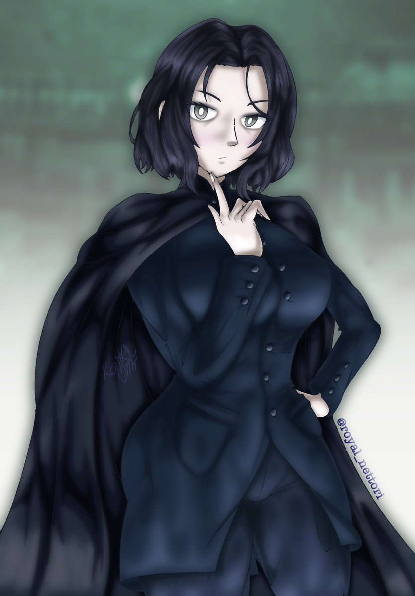 royal_nettori's tweet photo. Thanks to all for so many likes on Female Draco, ask a thanks here it’s Female Snape 🪄#drawing #イラスト https://t.co/8dI47RP1Cw