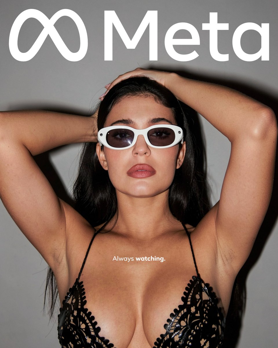 celebS1mp's tweet photo. Kylie Jenner stuns for Meta 📸 https://t.co/57tCpM5bT0