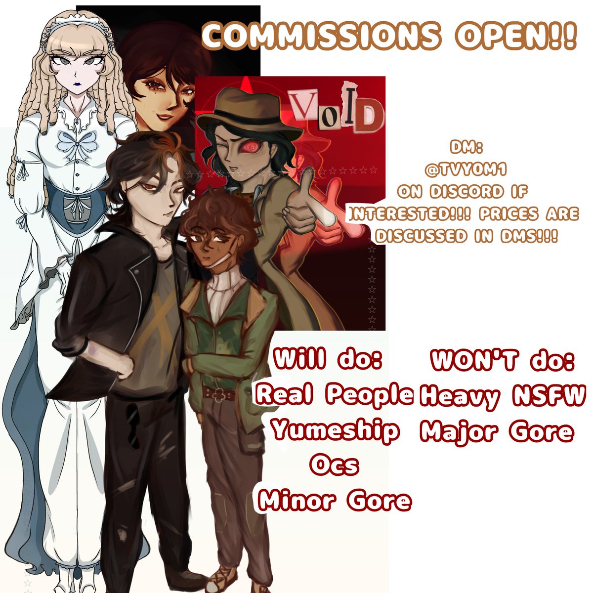 tvy0m1's tweet photo. Reminder I have c0mms open!! https://t.co/0pstOM6SvT