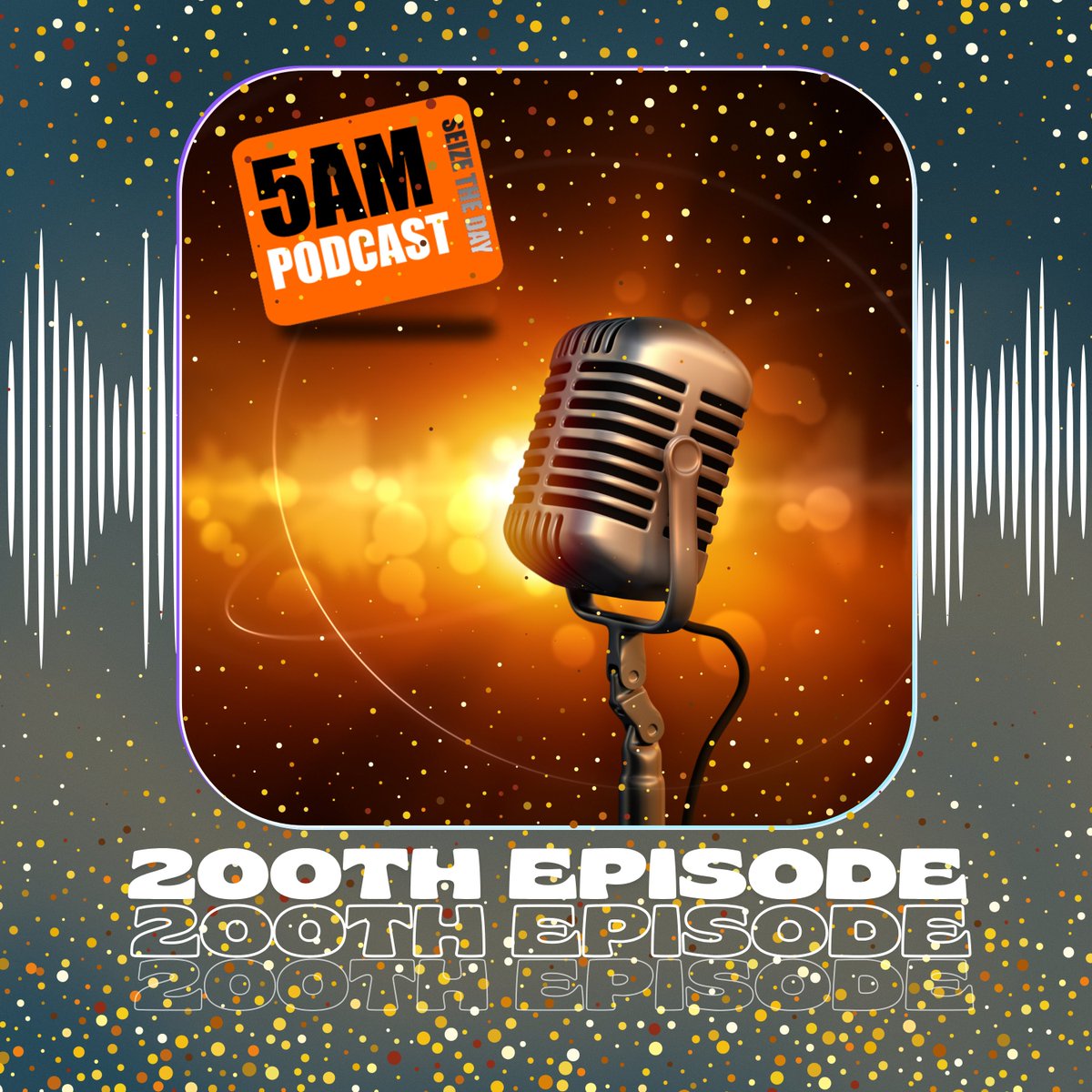 5AMPodcast1's tweet photo. 🎙️Celebrating 200 Episodes of the 5AM Podcast! 
Tomorrow marks a very special milestone for the 5AM Podcast — our 200th episode!

What started as an idea has grown into 200 episodes filled with meaningful conversations, inspiring stories, valuable insights, laughter, learning, and some truly memorable moments.

A huge thank you to every guest who has taken the time to join us and share their story, knowledge, experiences, and wisdom. Each of you has played an important part in making the 5AM Podcast what it is today.

And to everyone who listens, watches, subscribes, shares, comments, and supports the podcast — thank you! Your encouragement and continued support mean more than you know.

Reaching 200 episodes is something we are incredibly grateful for, and we’re excited about the conversations and adventures still ahead.

Here’s to 200 episodes of great conversations — and many more to come!

Thank you for being part of the 5AM Podcast journey. 
🎙️💖

#5AMPodcast #200Episodes #PodcastMilestone