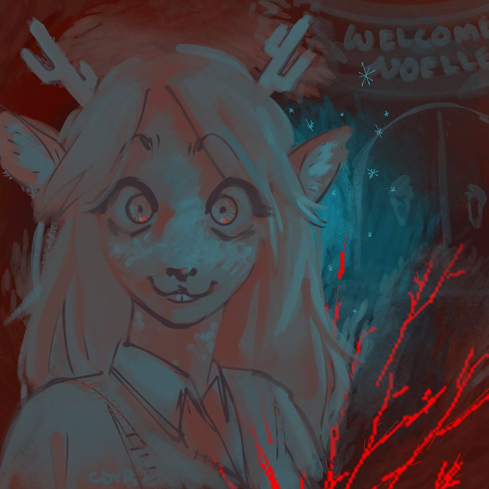 abracdvr's tweet photo. look at this 🦌 dawg i think im cooked
#noelle #deltarune https://t.co/UhZovt1seb