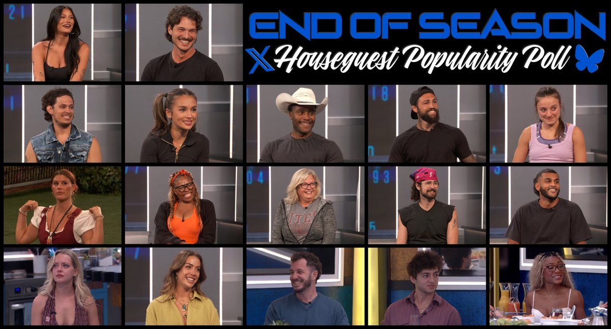 89razorskate20's tweet photo. 🚨My #BB28 END OF SEASON-RPs &amp; LIKE Houseguest Popularity Poll Goes Out NOW!⌛️ https://t.co/gizY4nt7Rf