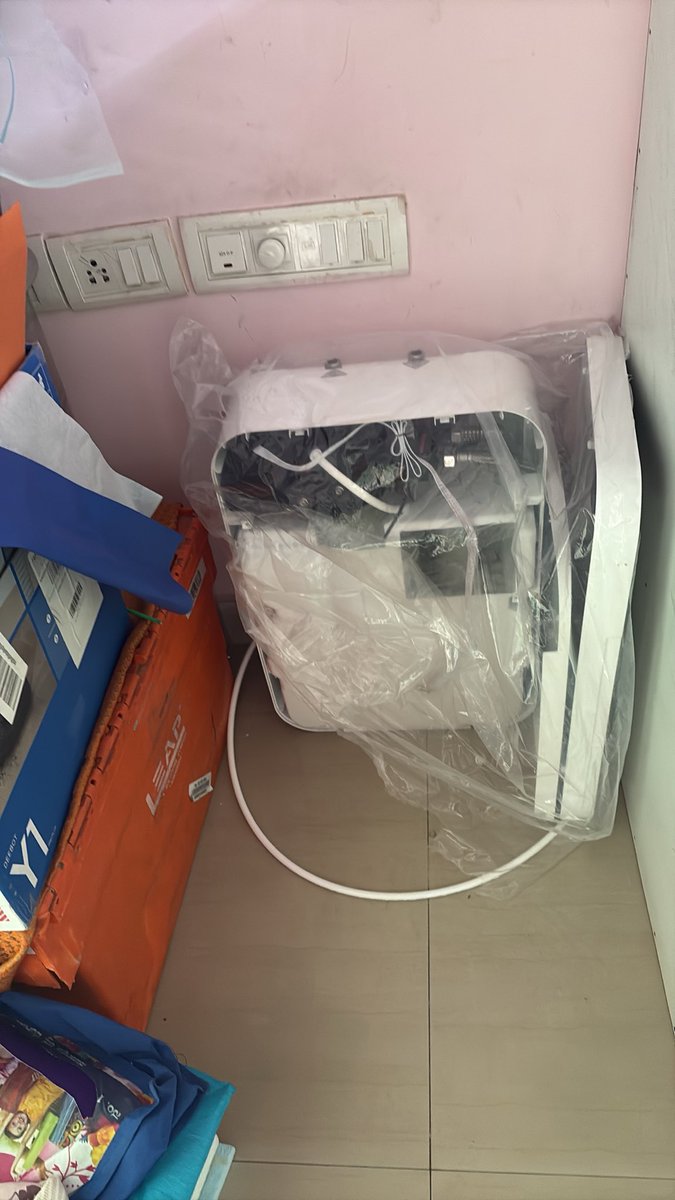vikram00797's tweet photo. @EurekaforbesIN @Eureka_ForbesIN @pratikpota @kent_water @ForbesLimited @KentROSystems @AOSmithin @Livpure_India @VGuardOfficial @whirlpool_india @IEI_Ltd @EurekaforbesIN : I have successfully dumped your FAKE product in my storeroom till warranty get expired. Really you people have NO SHAME. https://t.co/Z6sXiwgnLS