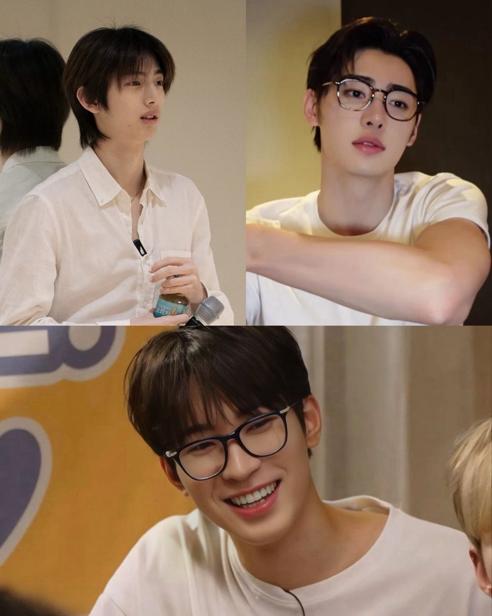 wavetojww's tweet photo. all the attention on lasallian juhoon with his kuya sunghoon but we are forgetting the panganay cus he’s all the way in katip 😆 atenean wonwoo !!!!! 

i now present to you the 3 filchi brothers (aka my excuse to connect my ults encortisvt) https://t.co/NwfMsulHXp