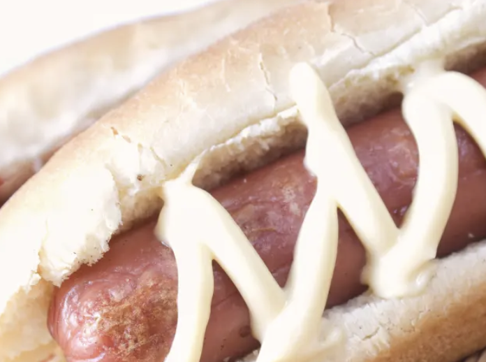 _we_love_food's tweet photo. Ever had Mayo on a Hot Dog? 

Good or gross? https://t.co/WklEQbME2P