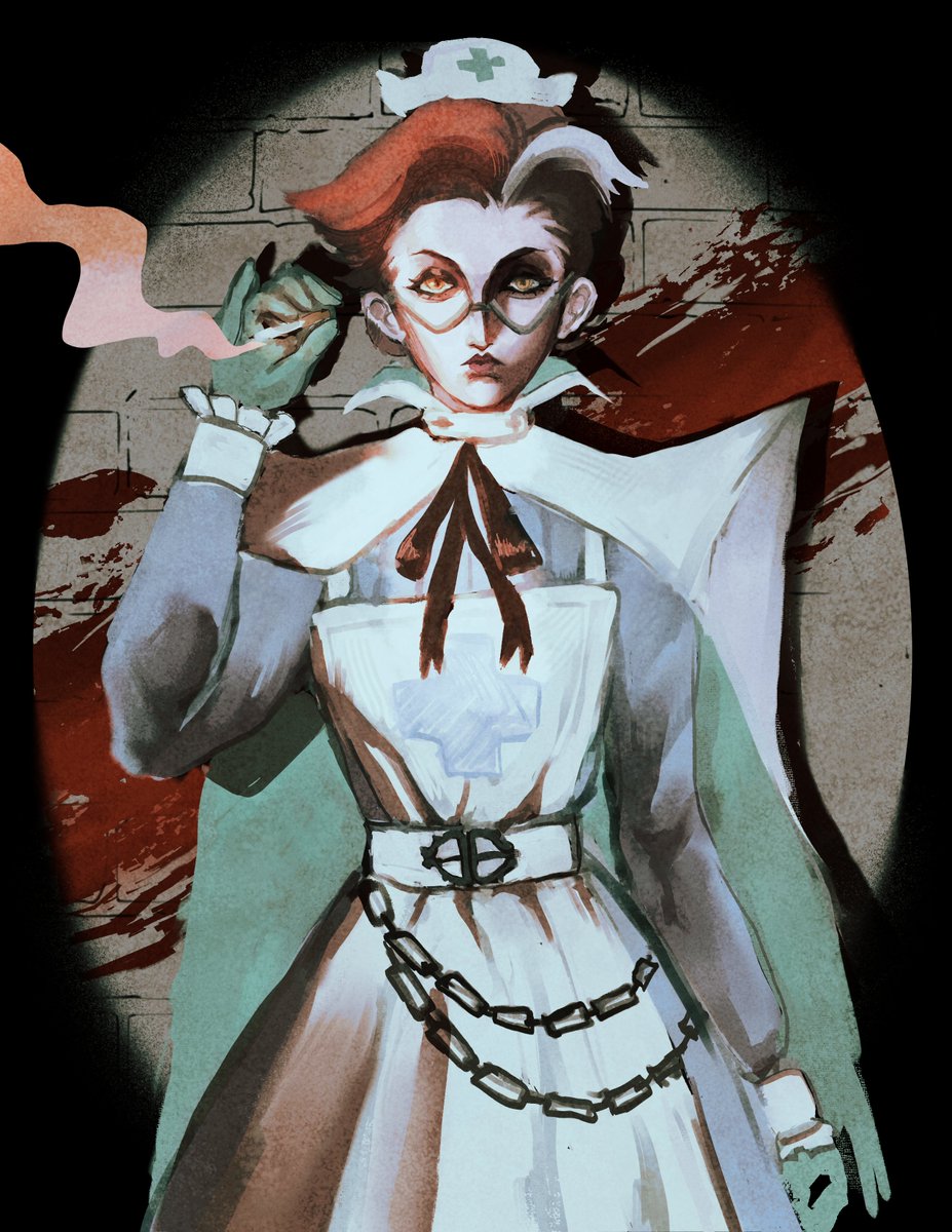 GothGirth's tweet photo. VOTE NURSE HARROW !!!!!!!!!!!!!!
#deadlock #deadlockfanart https://t.co/vfSQgi1DiJ