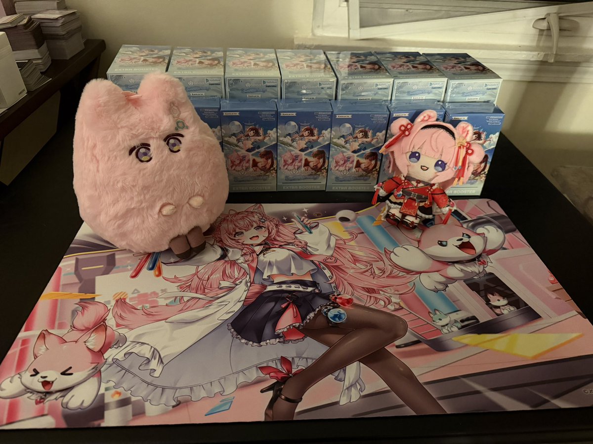 dflavin2013's tweet photo. Time for some IRL gacha! Koyo give me some luck!!

#holoOCG https://t.co/D4vtD992H7