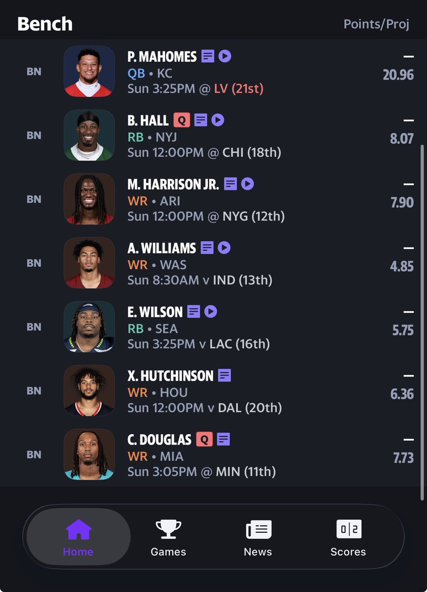 JLaskonis11's tweet photo. @SleeperNFL @SleeperSaints @SleeperCowboys What do I do Twitter? My team is the one with James Cook and Maye https://t.co/dwphqVJZyy