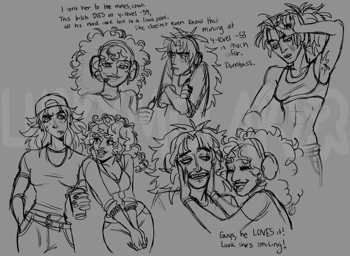 luckymolarx's tweet photo. amber and eli sketch dump <3
#oc #art #vampireyuri https://t.co/7NKOLOnU0g