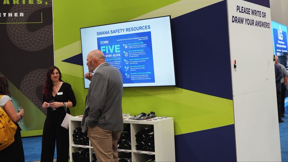 Bond4Waste's tweet photo. Day 1 of @SWANA RCon is in the books! ♻️🎥

Great conversations, new connections &amp; plenty captured from the floor. As a media partner, we’re excited to share more from RCon. https://t.co/uUn5ulE2TR