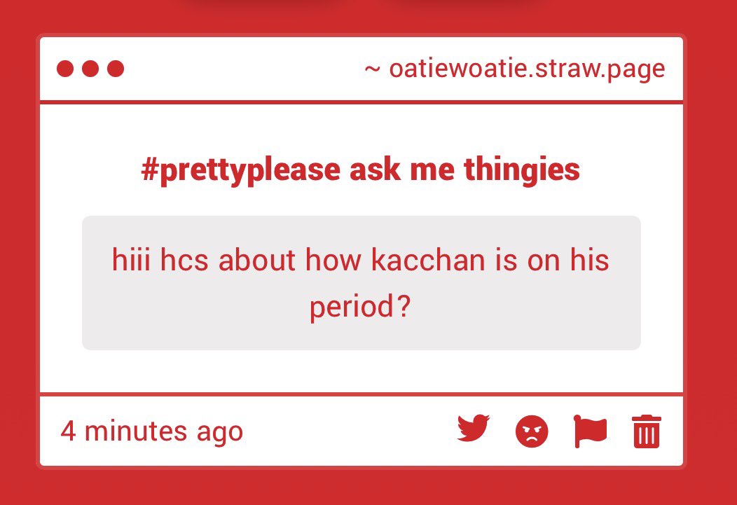 oatiewoatie's tweet photo. agony, he’d constantly be overstimulated cuz he’d get hot flashes and #callback to my autistic katsuki post he hates sweaty sheets and that + how generally uncomfortable periods are make him pissed off and he just wants to shrivel up and rot…plus the cramps and oh the dysphoria https://t.co/6j0VopytRS