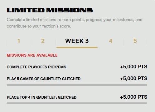 TrashTori1's tweet photo. FTW: FRAG OR DIE WEEK 3 IS UNDERWAY 💜
Our missions are:
✅️ Complete Play-offs Pick'ems
✅️ Play 5 Games of Guantlet: Glitched
✅️ Place Top 4 in Guantlet" Glitched
Join the conflict. Join Team Omega 🐍
.
#valorant #fragordie #reynacosplay https://t.co/A2I3GNsaiK