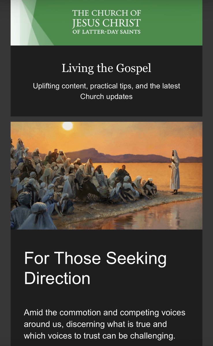 _Hantagonist_'s tweet photo. Huh…interesting start to the email I got from the Church this evening. It’s like they know. https://t.co/3PhgH3NlhP
