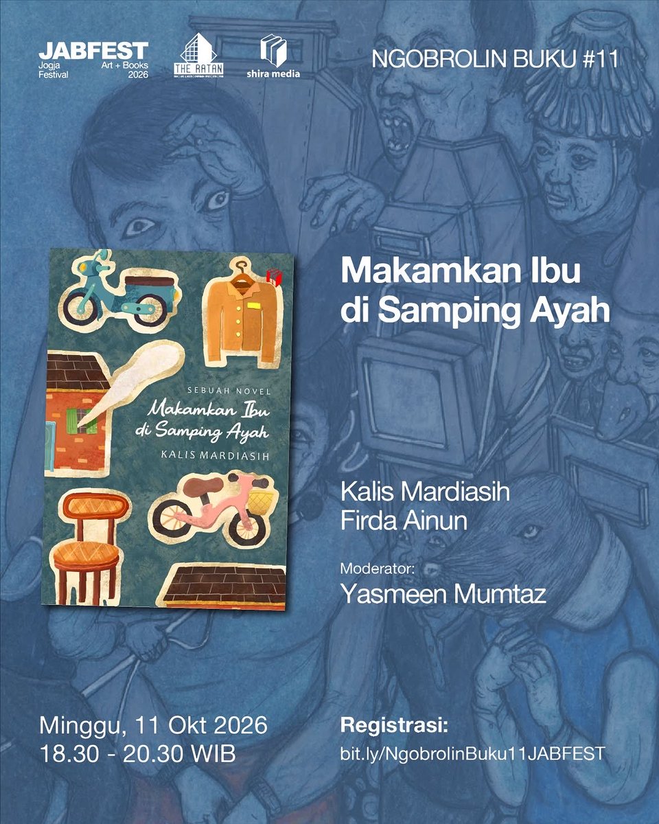 shiramediagroup's tweet photo. Shira Media akan hadir di JABFEST mulai tanggal 30 September. Kami akan membawa buku-buku dengan harga khusus lohhhh. Mau ketemu Minshi di JABFEST? Catat tanggalnya dan jangan sampai kelewat agenda perbukuan yang seru di bulan ini.
#Jabfest #shiramedia https://t.co/9eZs9bF4ow
