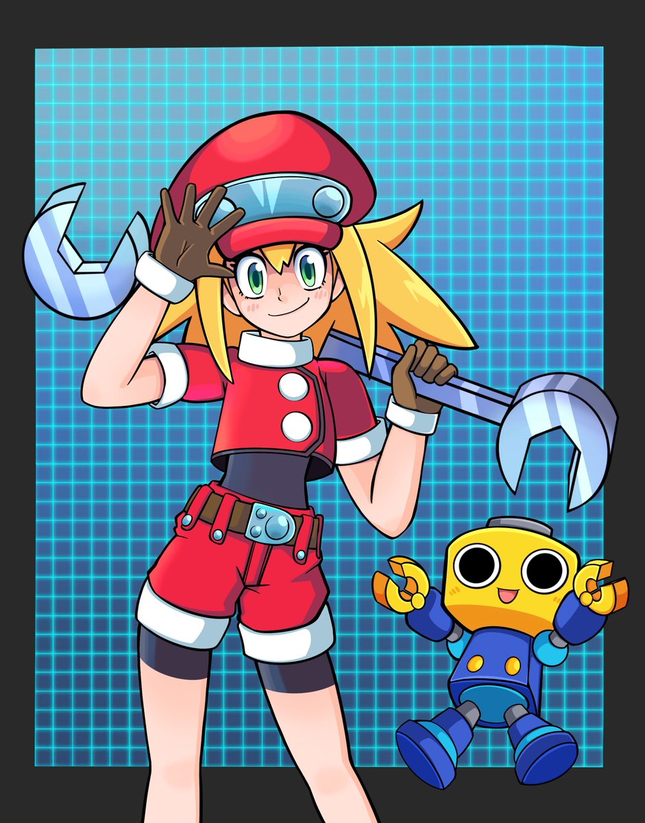 Sombrero_Tiger's tweet photo. Fanart of Roll from Megaman Legends 💙🩵
#Megaman #Capcom #rockman https://t.co/vCJ4upBci4