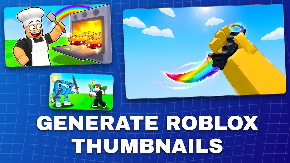 ClicklabRblx's tweet photo. Your Roblox game doesn’t need another update…

It might just need a better thumbnail 👀

Create yours with ClickLab ✨
https://t.co/KwitfX0hIU

#RobloxDev | #RobloxDevs | #RobloxStudio https://t.co/hKH0JuwPnr