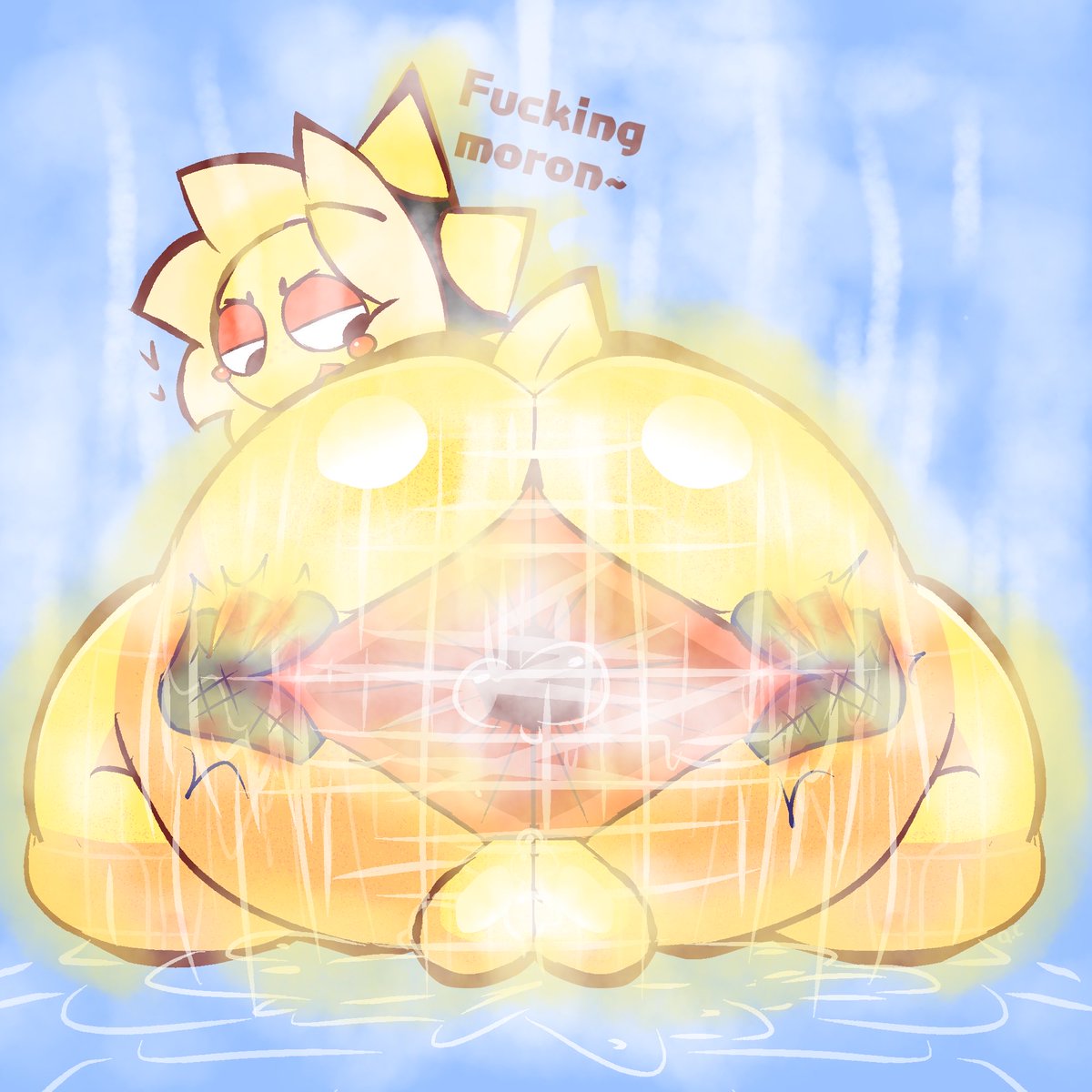 Qookieeecrumbz's tweet photo. Getting a feel of Sunspot’s thousand degree donut and pussy (Your hands got burnt in the process( https://t.co/BG4DFPtjCu